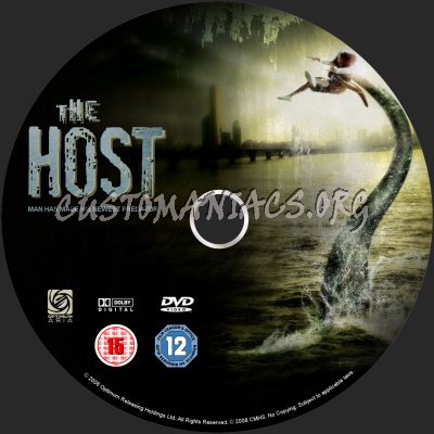 The Host dvd label