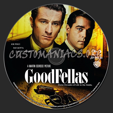 Goodfellas blu-ray label