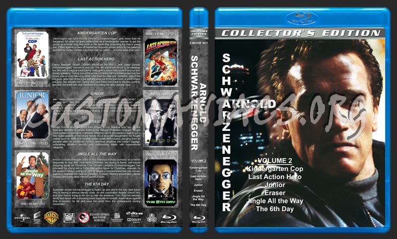 Arnold Schwarzenegger Collection - Volume 2 blu-ray cover