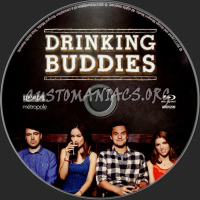 Drinking Buddies blu-ray label