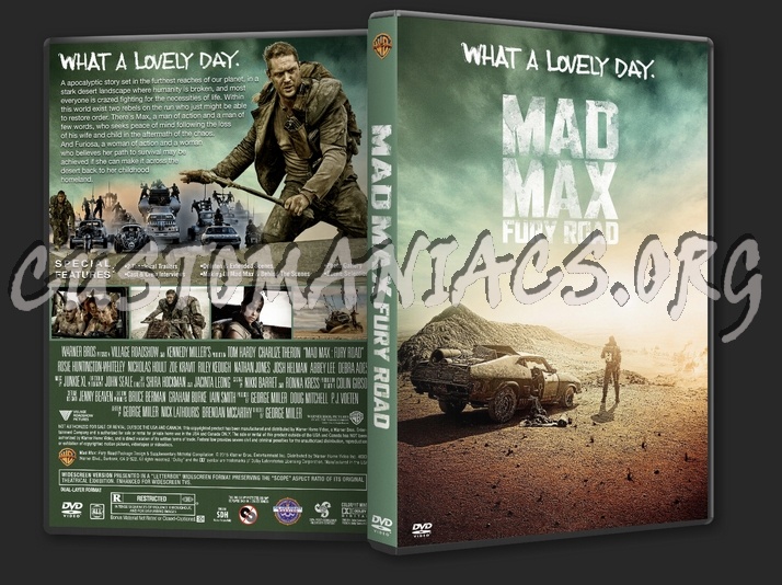 Mad Max: Fury Road dvd cover