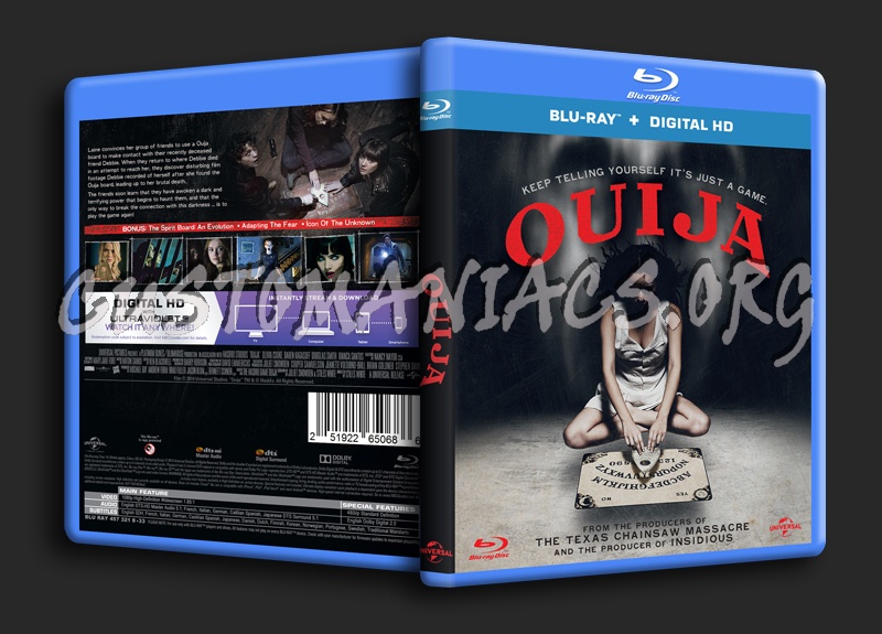 Ouija blu-ray cover