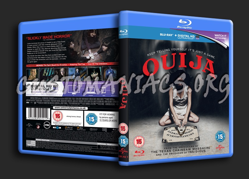 Ouija blu-ray cover