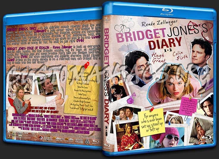 Bridget Jones's Diary 1+2 blu-ray cover