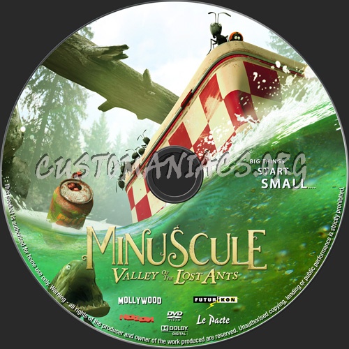 Minuscule Valley Of The Lost Ants dvd label