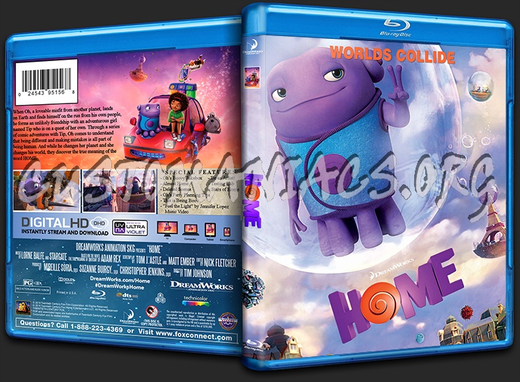 Home blu-ray cover