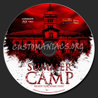 Summer Camp (2015) blu-ray label