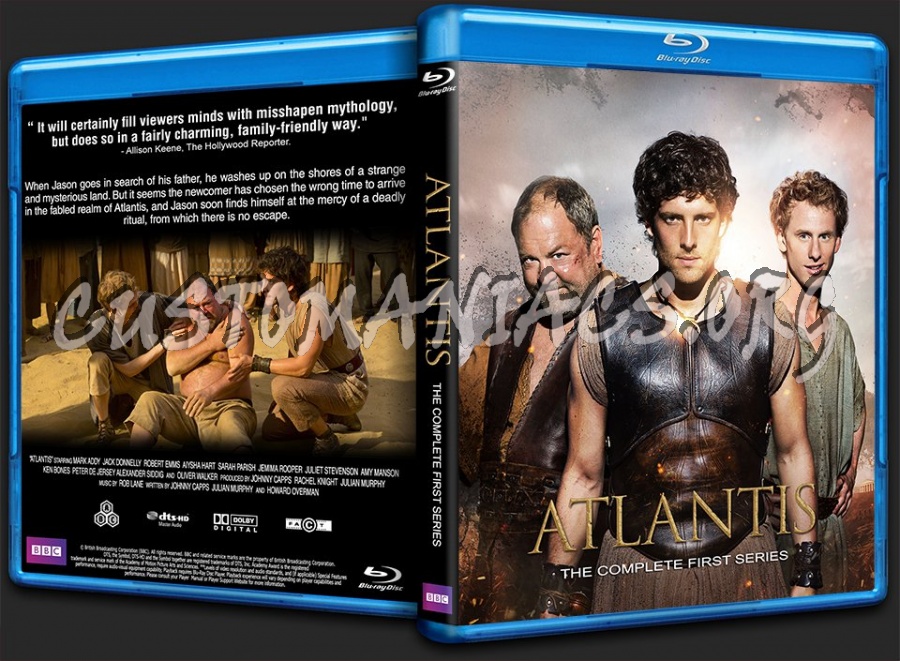 Atlantis Season One blu-ray cover