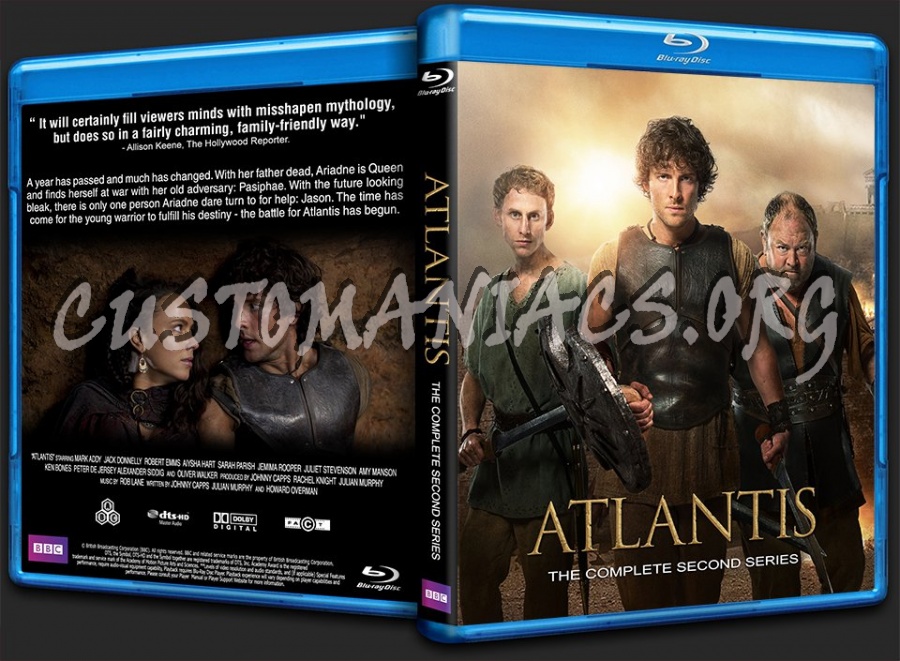 Atlantis Season Two blu-ray cover