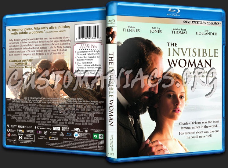 The Invisible Woman blu-ray cover