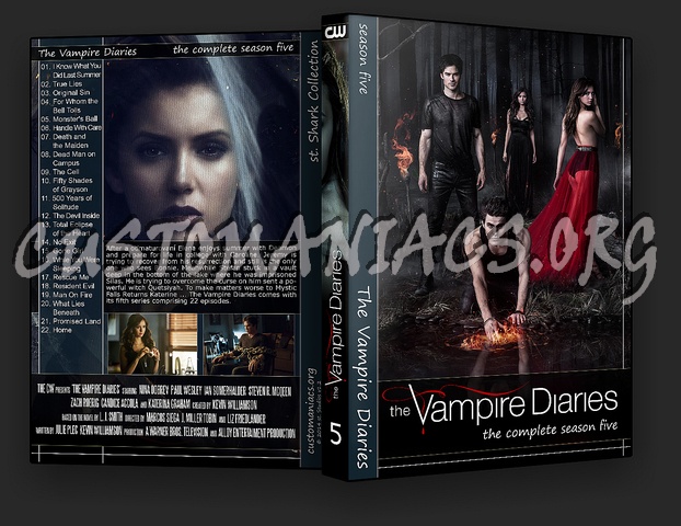 The Vampire Diaries dvd cover