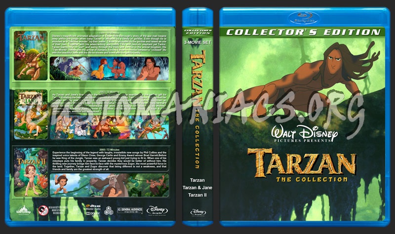Tarzan Collection blu-ray cover