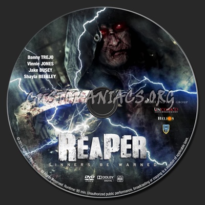 Reaper dvd label