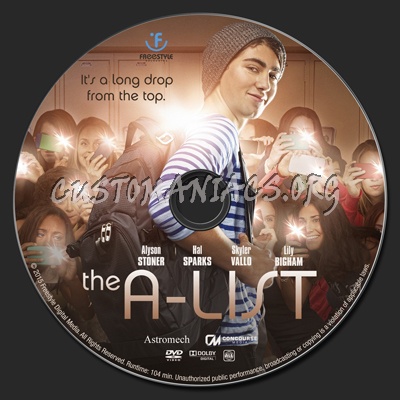 The A-List dvd label