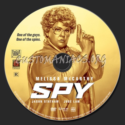 Spy dvd label