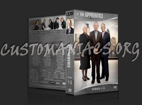 The Apprentice (UK) - Seasons 1-3 dvd cover