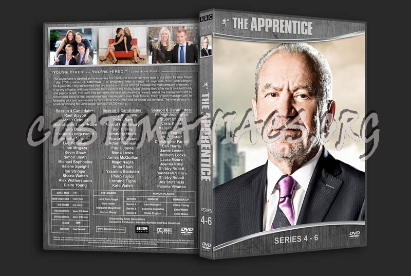 The Apprentice (UK) - Seasons 4-6 dvd cover