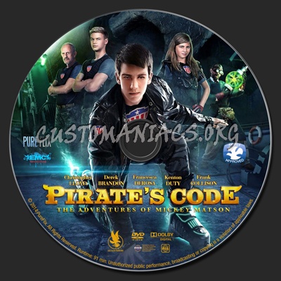 Pirate's Code: The Adventures of Mickey Matson dvd label