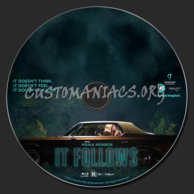 It Follows blu-ray label