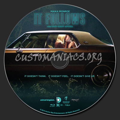 It Follows blu-ray label