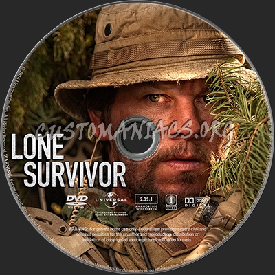 Lone Survivor dvd label