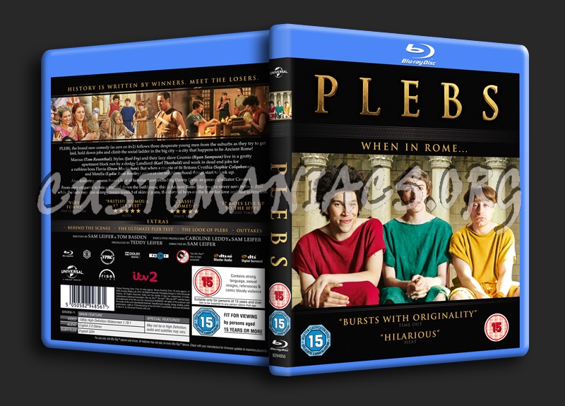 Plebs blu-ray cover