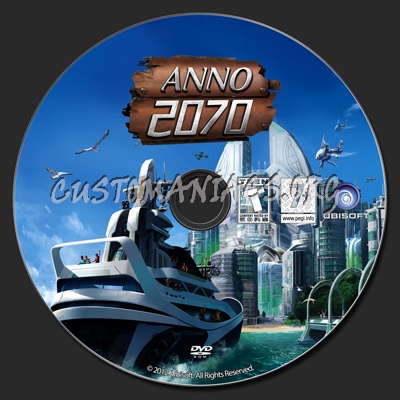 Anno 2070 dvd label