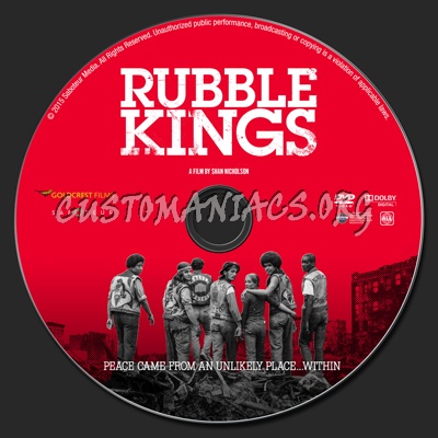 Rubble Kings dvd label