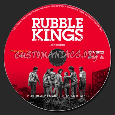 Rubble Kings blu-ray label