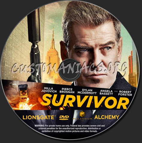 Survivor dvd label