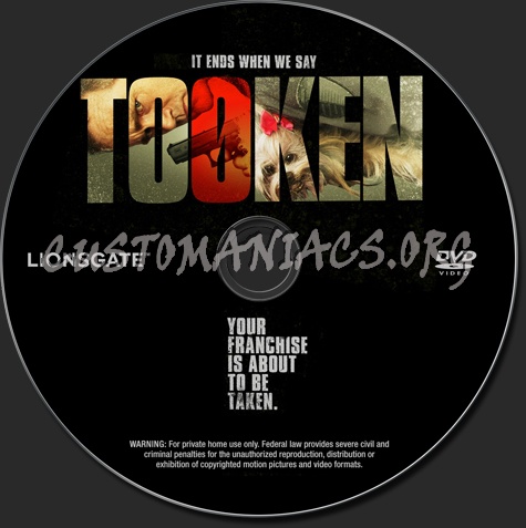 Tooken dvd label