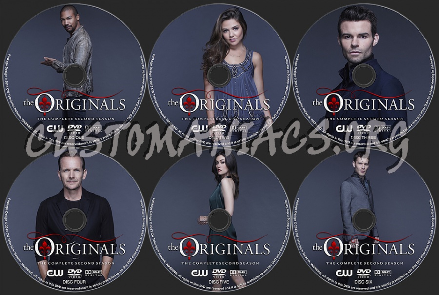 The Originals: Season Two dvd label