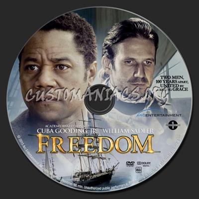 Freedom dvd label