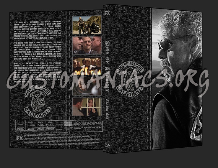 sons of anarchy season 1 dvd cover