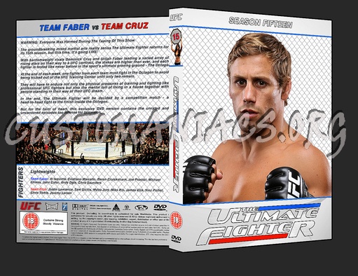 the ultimate fighter season 15 dvd cover