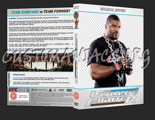 the ultimate fighter season 7 dvd cover