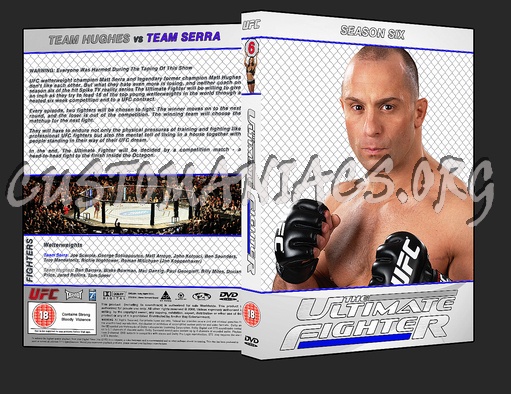 the ultimate fighter season 6 dvd cover