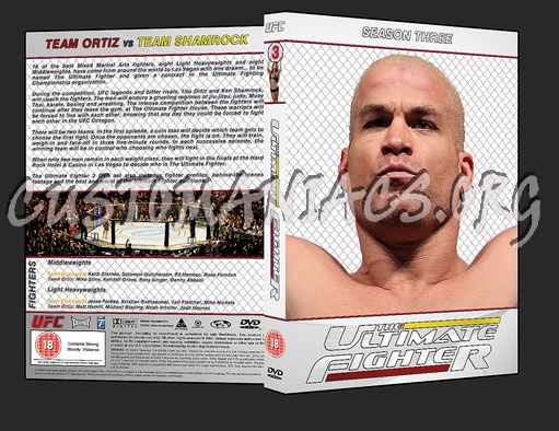 The Ultimate Fighter Season 3 dvd cover