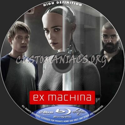 Ex Machina blu-ray label