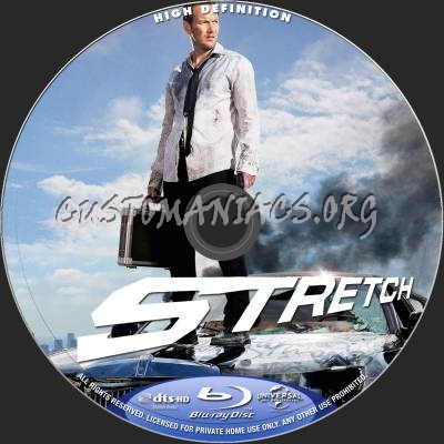 Stretch blu-ray label