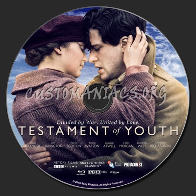 Testament Of Youth blu-ray label