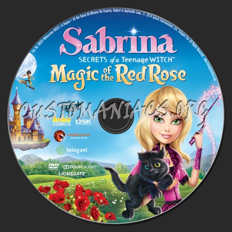 Sabrina Magic of the Red Rose dvd label