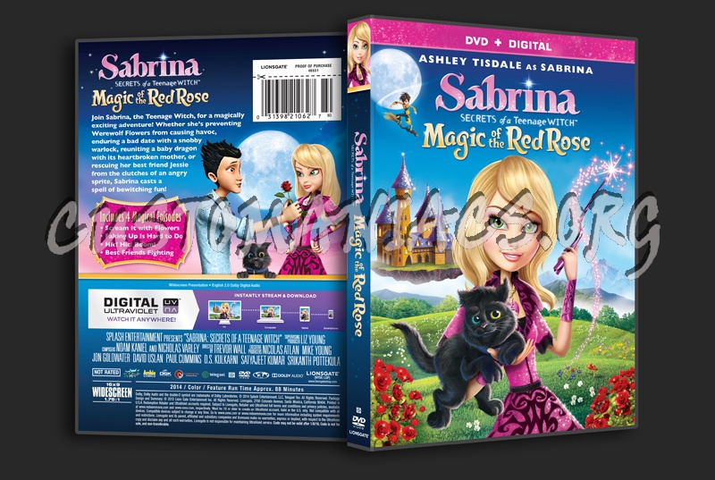 Sabrina Magic of the Red Rose dvd cover