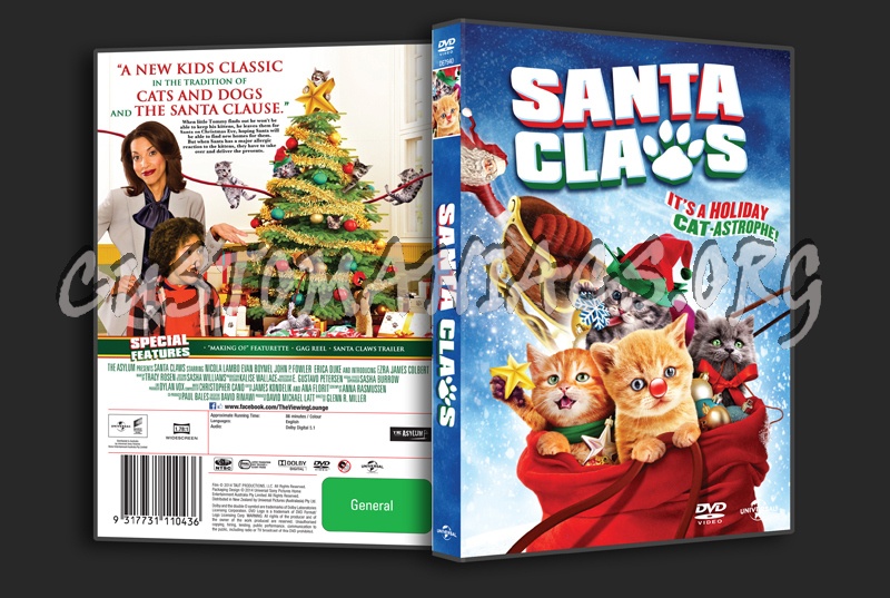 Santa Claws dvd cover