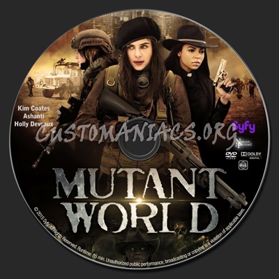 Mutant World dvd label