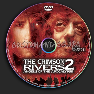 The Crimson Rivers 2 - Angels of the Apocalypse dvd label