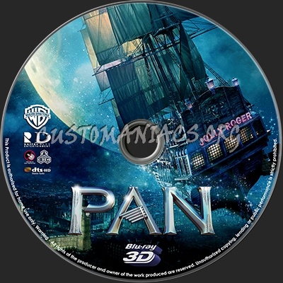 Pan blu-ray label