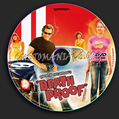 Death Proof dvd label