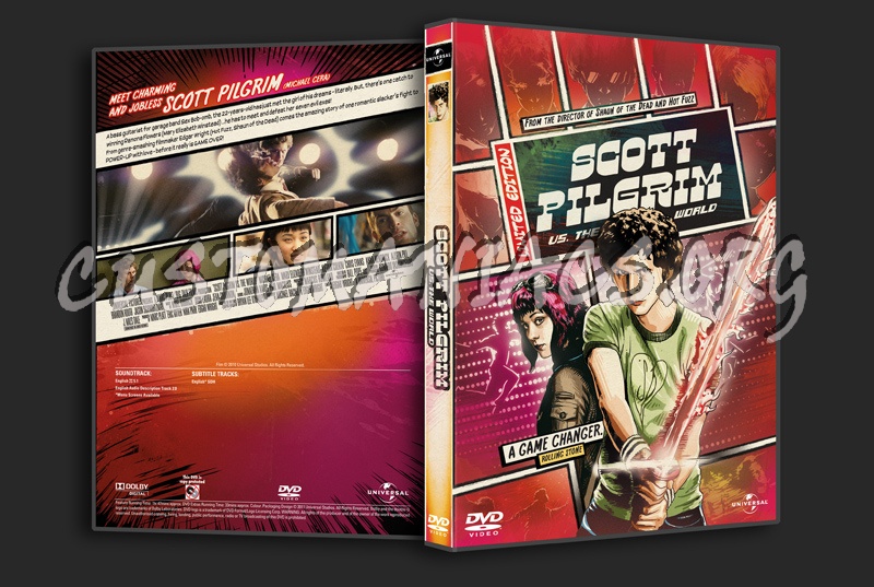 Scott Pilgrim vs the World dvd cover