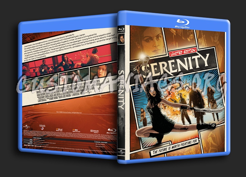 Serenity blu-ray cover